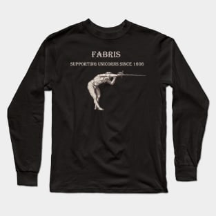 Fabris Supporting Unicorns HEMA Long Sleeve T-Shirt